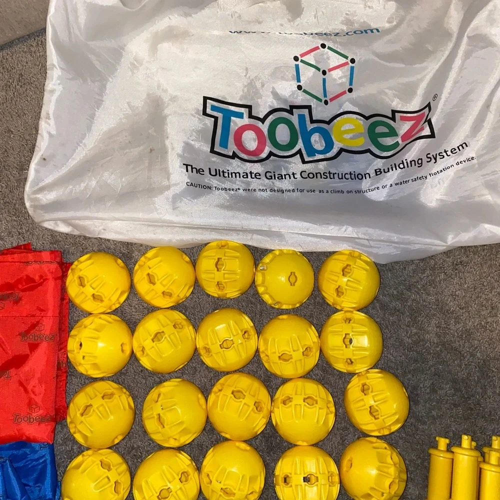 Toobeez The Ultimate Giant Construction Building System (52 pieces set)